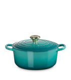 Le Creuset round cast iron casserole dish 24cm, UK version