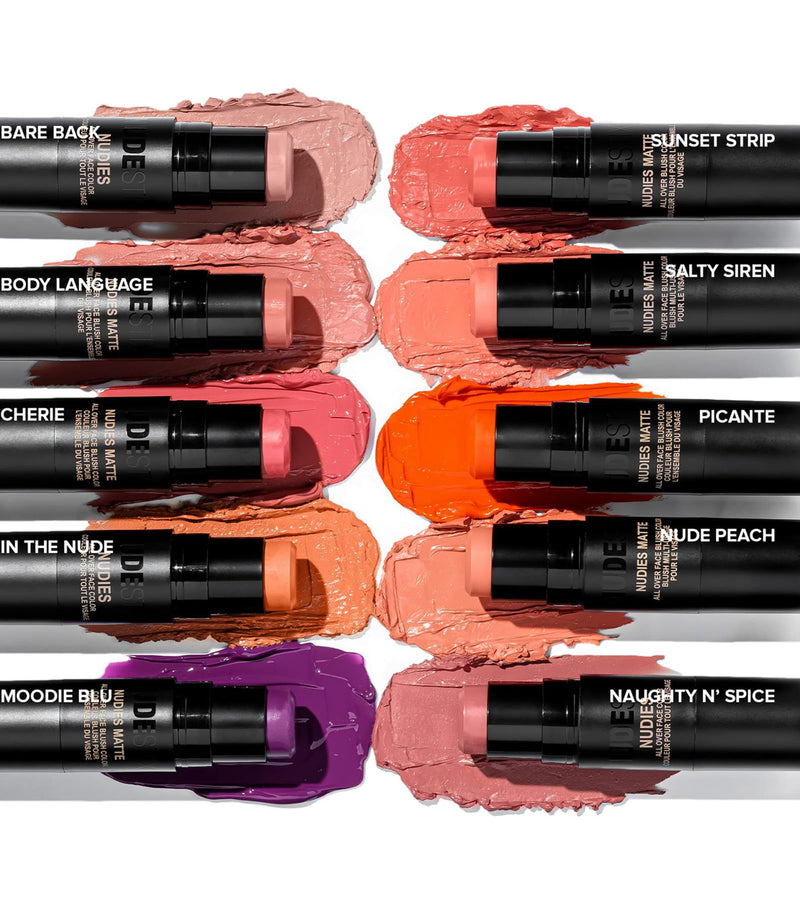 NUDESTIX Nudies Matte Blush stick, imported from the UK