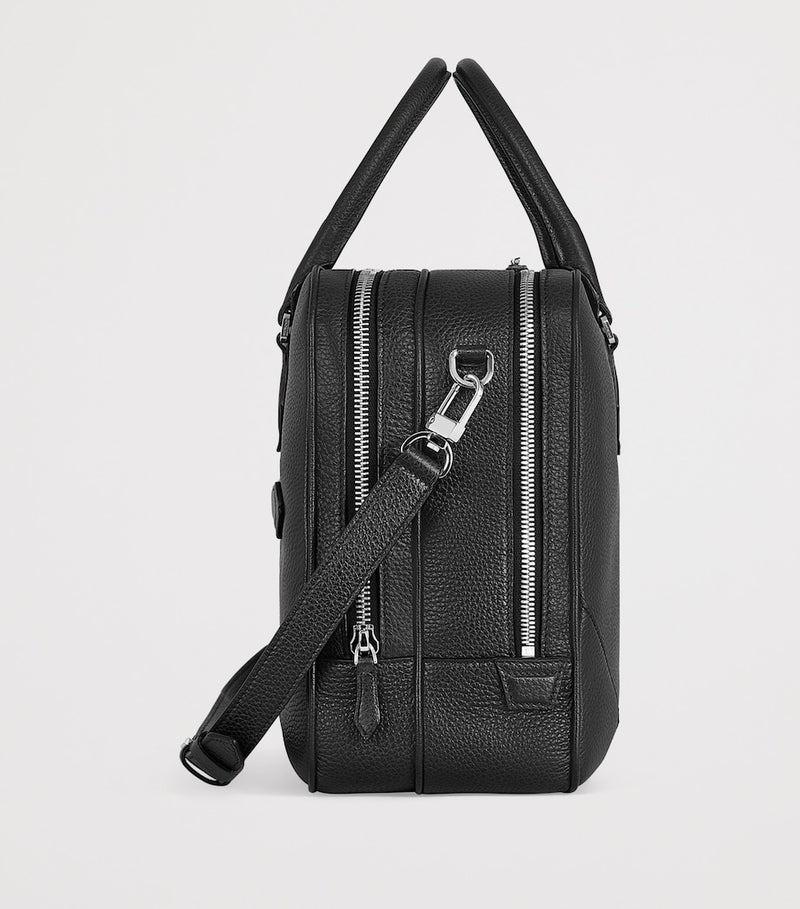 Montblanc large grained leather document case, imported from the UK
