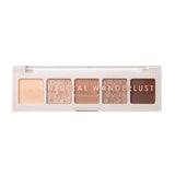 Superdrug MUA 5 Shade Eyeshadow Palette Neutral Wanderlust Powder Makeup- Buy online at McGrocer