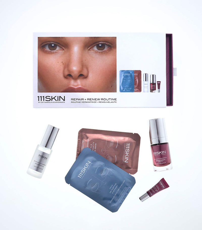 111Skin Repair + Renew Gift Set skincare set, imported from the UK