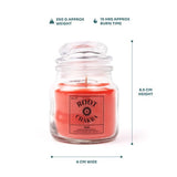 Myga Seven Chakra Candles Root Chakra soy candle 250g, imported from the UK
