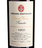 Gérard Bertrand Rivesaltes Legend Vintage 1969 dessert wine 75cl, UK version
