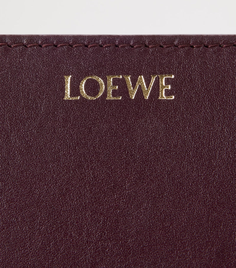 LOEWE Leather Knot Wallet compact calfskin (British brand)