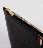 Thom Browne medium leather pouch - British product
