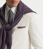 Brunello Cucinelli silk pocket square 35x35cm - British product