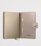 Secrid leather diamond-embossed miniwallet, UK version