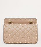 Valentino Garavani Small Rockstud Spike top-handle bag quilted lambskin (British brand)