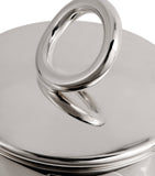 Christofle silver-plated Vertigo sugar bowl - British product