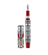 Harrods Montegrappa Sterling Silver Dracula Fountain Pen- Buy online at McGrocer