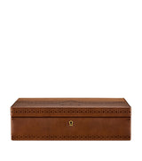 Harrods WOLF Brogue 10-Piece Watch Box- Buy online at McGrocer