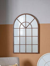 Next Gallery Home Aylsham Bronze Wall Mirror 90cm x 60cm- Buy online at McGrocer