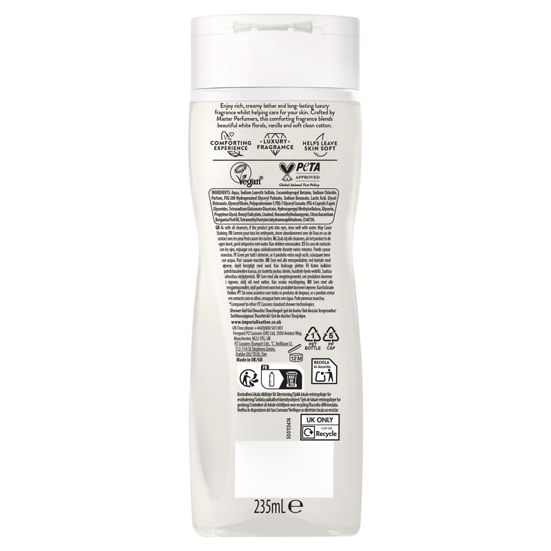 Imperial Leather Cotton Flower & Vanilla body wash 235ml (British brand)