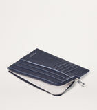 Aspinal of London leather zipped travel wallet - British product