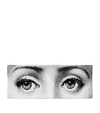 Fornasetti Occhi rectangular porcelain tray - British product