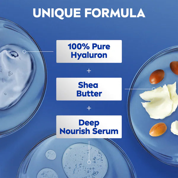 NIVEA Body Lotion Irresistibly Smooth Dry Skin 250ml, imported from the UK