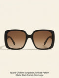 Gucci GC001665 tortoiseshell rectangle sunglasses, UK version