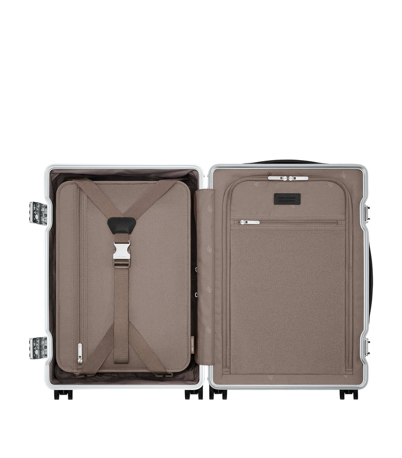 Carl Friedrik Carry-On Suitcase 56cm aluminium (British brand)