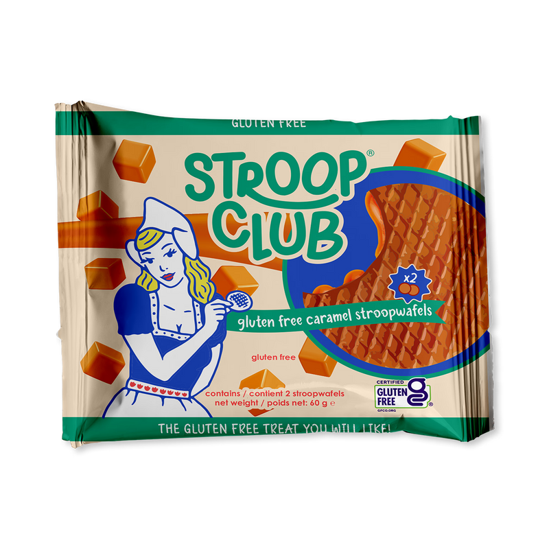 Organic gluten free stroopwafels 2-pack, UK version