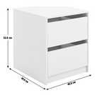 Habitat Atlas grey drawer unit 13kg, UK version