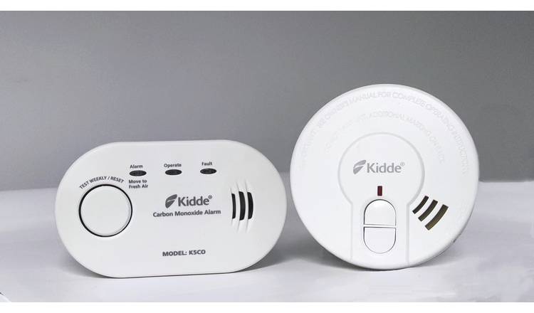 Kidde 10 Year Smoke and Carbon Monoxide Alarm dual-pack, UK version