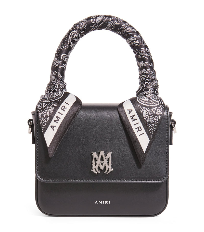 Amiri micro MA bag in nappa leather with paisley handle, UK version