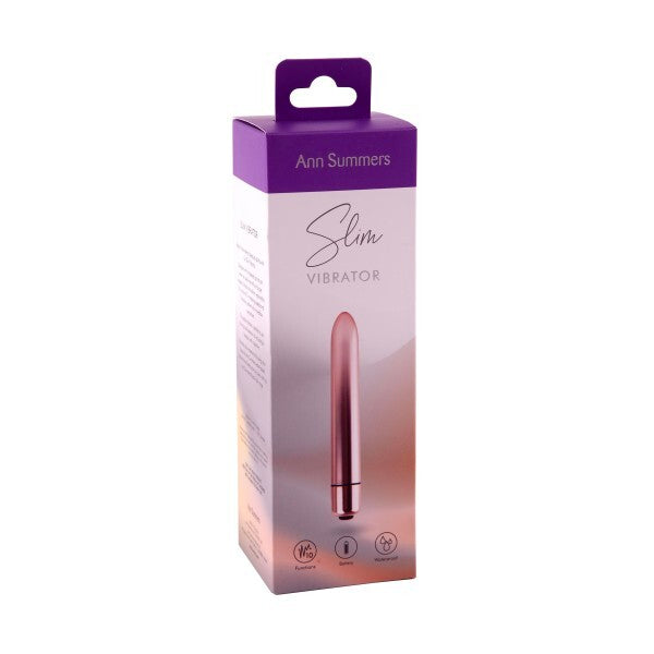 Ann Summers slender vibrator rose gold, UK version