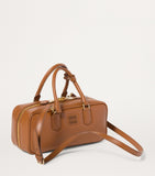 Miu Miu Arcadie top-handle bag in calfskin leather, imported from the UK