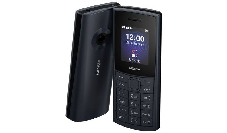 Nokia 110 4G mobile phone midnight blue, UK version