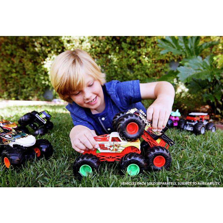 Hot Wheels oversized monster truck 1:24 scale (British brand)