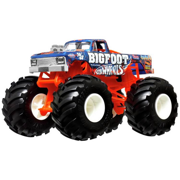 Hot Wheels oversized monster truck 1:24 scale (British brand)
