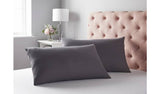 Argos Silentnight Supersoft Standard Pillowcase Pair - Charcoal Pillow Cases- Buy online at McGrocer