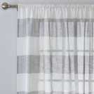 Habitat grey voile curtain 140x229cm, UK version