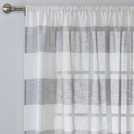 Habitat grey voile curtain 140x229cm, UK version