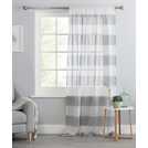 Habitat grey voile curtain 140x229cm, UK version
