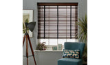Argos Habitat Wooden Brown 50mm Slat Venetian Window Blind 60cm- Buy online at McGrocer
