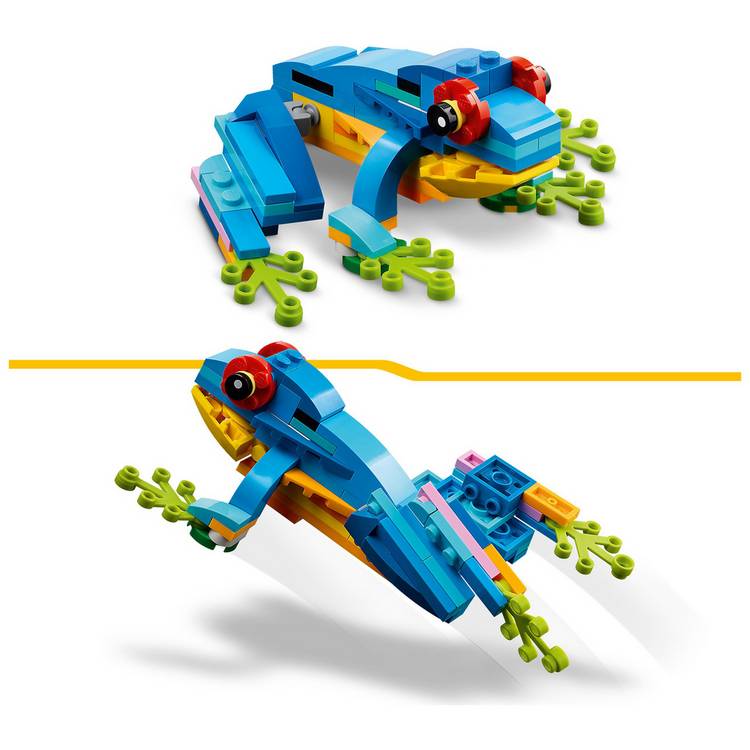 LEGO Creator Exotic Parrot 31136 building toy, imported from the UK