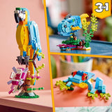 LEGO Creator Exotic Parrot 31136 building toy, imported from the UK