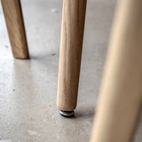 Gallery Hatfield dining table round oak veneer, UK version