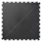 Klikflor RX500 recycled garage floor tiles 4 pack graphite (British brand)