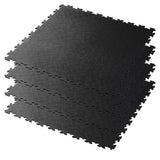 Klikflor X500 5mm Interlocking Garage Floor Tiles 4 Pack in Black or Graphite