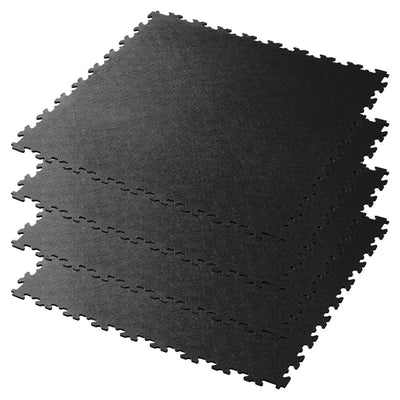 Costco UK Klikflor X500 5mm Garage Floor Tiles 4 Pack (0.98m²) Black- Buy online at McGrocer