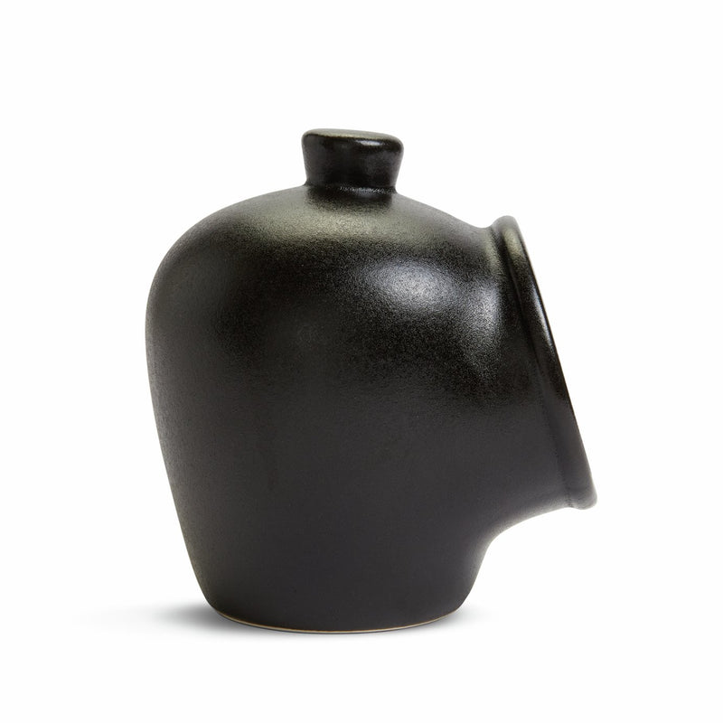 Habitat stoneware salt pig 16.1x13.5x14.8cm, UK version