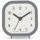 Acctim Remi analogue alarm clock grey, UK version