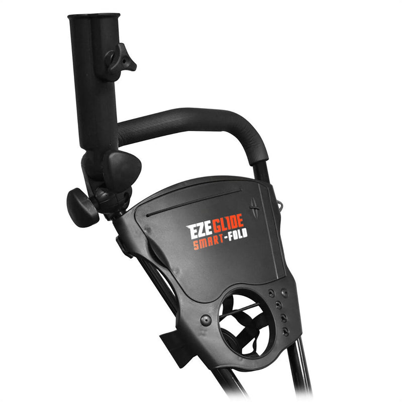 Eze Glide 3-wheel golf trolley in black - British product