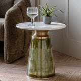 Gallery Seville Green side table 48cm, UK version