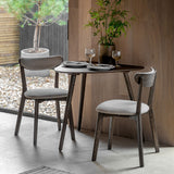 Gallery smoked small dining table, UK version