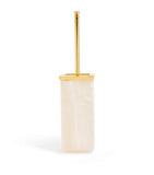 Zodiac Onyx toilet brush with gold-plated trim 42cm - British product