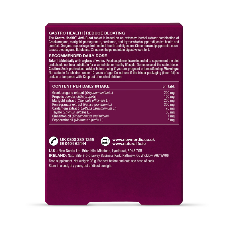 New Nordic Anti-Bloat 30 tablets, UK version