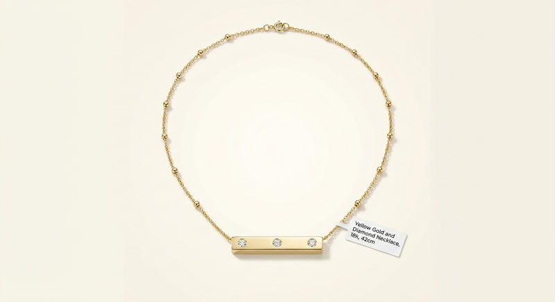 Cartier Panthère necklace with diamonds tsavorite and black lacquer, UK version